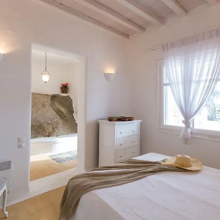 Denia Seaside Mykonos, Private Heated Pool! Ornos (Mykonos)