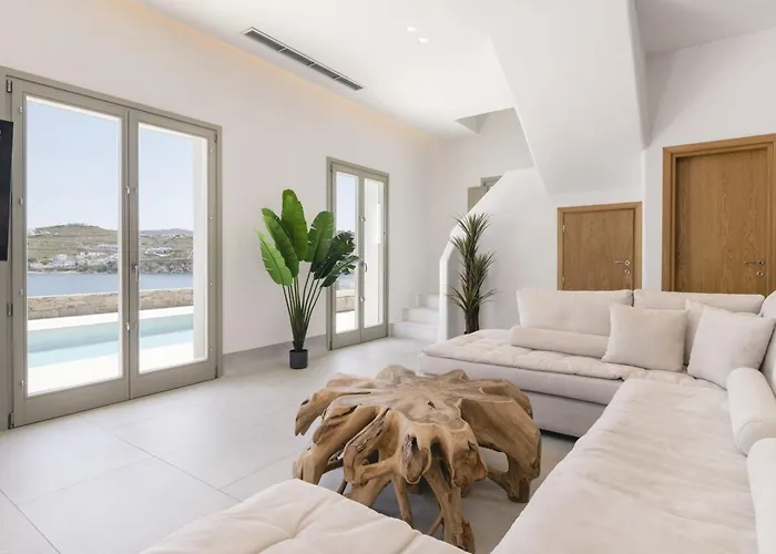 וילה Denia Seaside Mykonos, Private Heated Pool! אורנוס