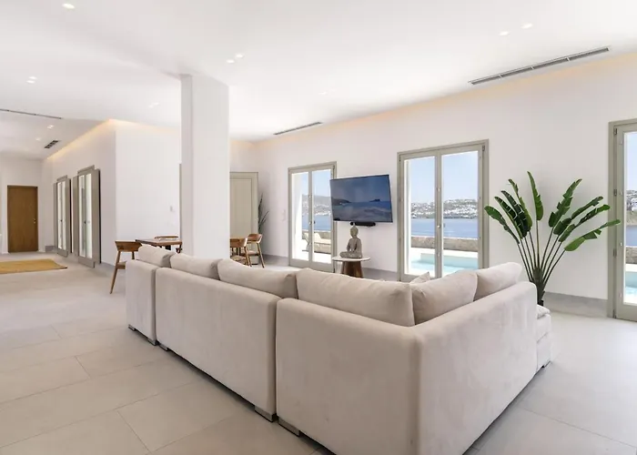 וילה Denia Seaside Mykonos, Private Heated Pool! *