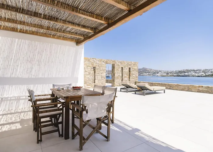 וילה Denia Seaside Mykonos, Private Heated Pool! אורנוס