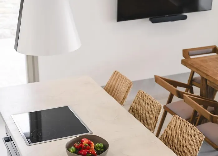 וילה Denia Seaside Mykonos, Private Heated Pool! אורנוס